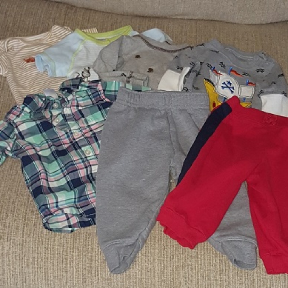Infant Boy's Clothing 7 PC Bundle 6-9 months